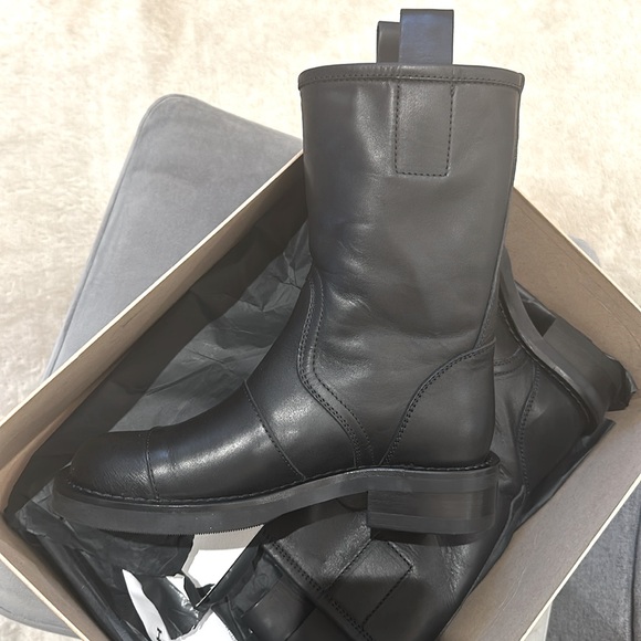 Buttero Side Buckle Leather Boots - Picture 11 of 11